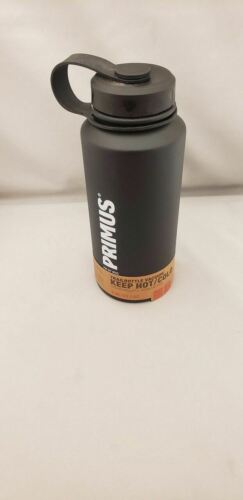 Primus SS TrailBottle 0.8L/27.1oz Vacuum Insulated Hot/Cold Trail Bottle Black