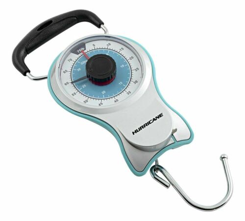 Hurricane 75 lb Dial Scale w/Tape Measure, Non-Slip Grip, Hold Weight Recorder