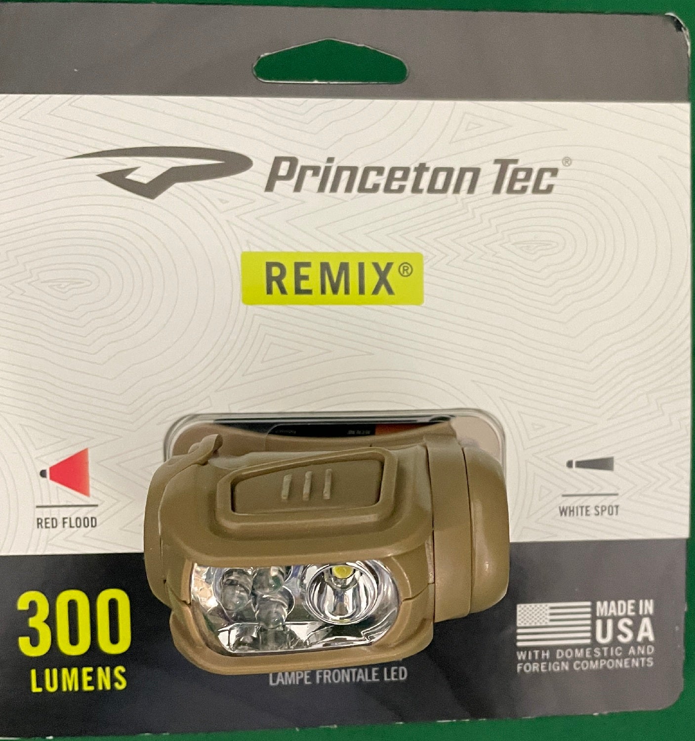 Princeton Tec Remix Multicam Camo Headlamp RMX300-RD-MC