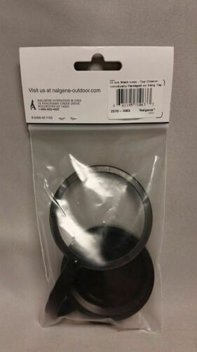 Nalgene Loop Top Replacement Lid/Cap for Wide Mouth 63mm 32oz Bottle Black