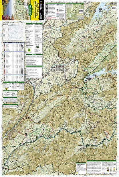 National Geographic Cherokee Nat Forest Map Pack Bundle TI01021243B