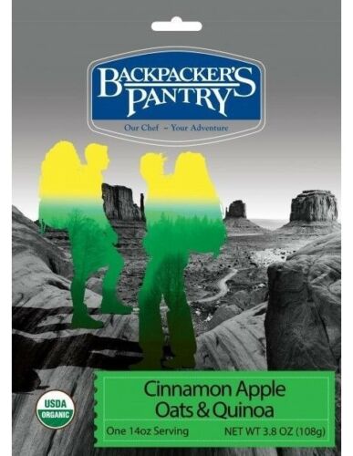 Backpacker's Pantry Organic Cinnamon Apple Oats Quinoa 1-Serv Freeze Dried Food