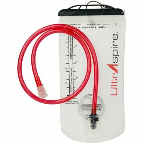 UltrAspire 2L Hydration Bottle / Reservoir w/Hose & Bite Valve - BPA/PVC Free