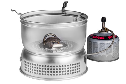 Trangia Storm Cooker 27-3 UL Gas Canister Stove Cook Set w/Pots & NS Fry Pan