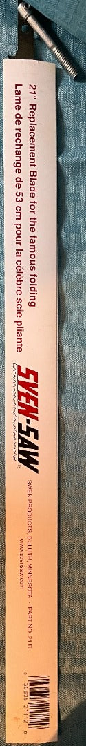 Sven-Saw Replacement 21 Inch Wood Cutting Blade for 21'' Folding Camp Saw