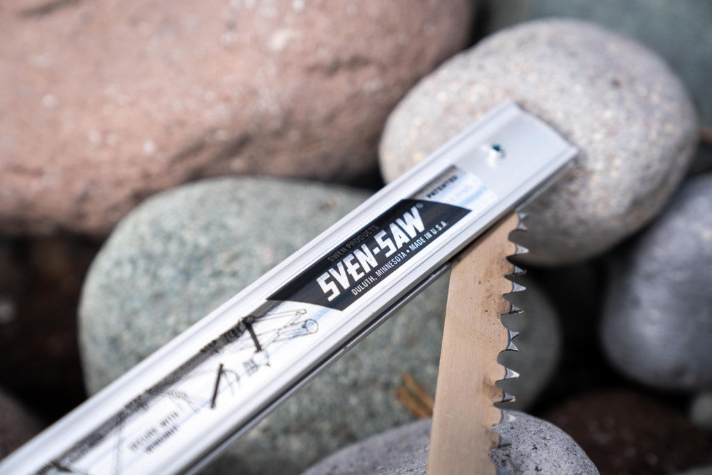 Sven-Saw Lightweight Folding Camp Saw w/15'' Blade Perfect for Backpack & Camping