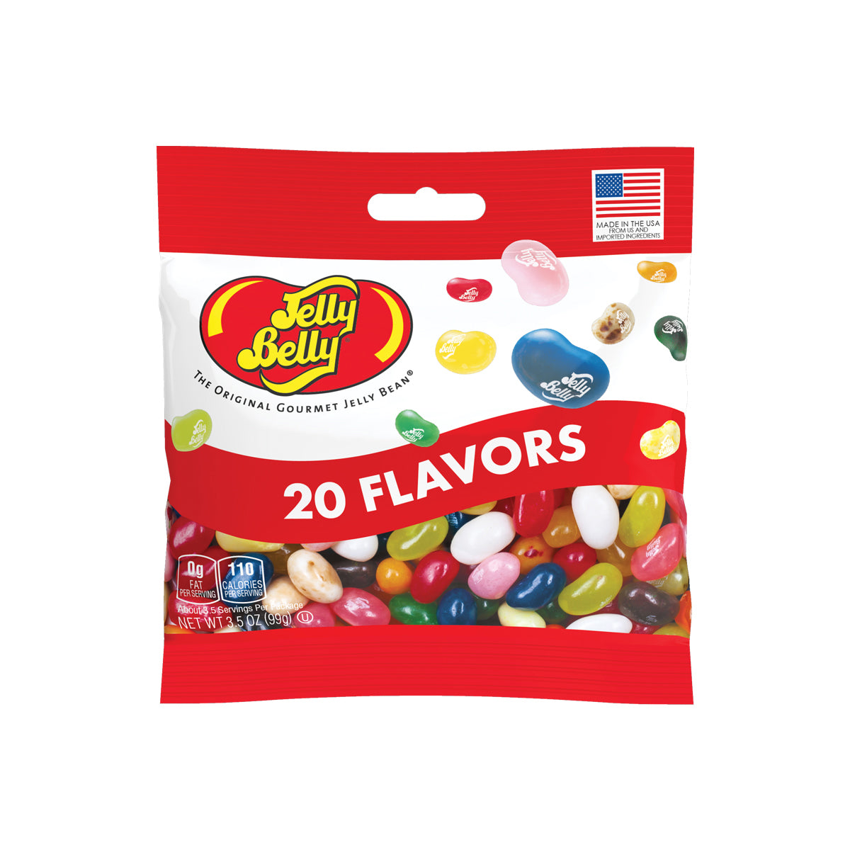 Jelly Belly Jelly Beans 20 Flavors Mix 3.5 oz