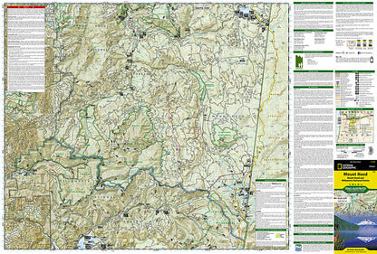 National Geographic Trails Illustrated OR Mount Hood National Forest Map TI00000820