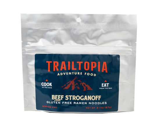 Trailtopia Gluten Free Beef Stroganoff Ramen Noodles 1 Serving