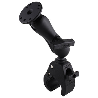 RAM Mount Medium Tough-Claw Base w/Double Socket Arm & 1.5" Round Base Adapter [RAP-404-202U]