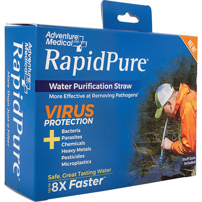 Adventure Medical RapidPure Pioneer Water Purification Straw 0160-0100