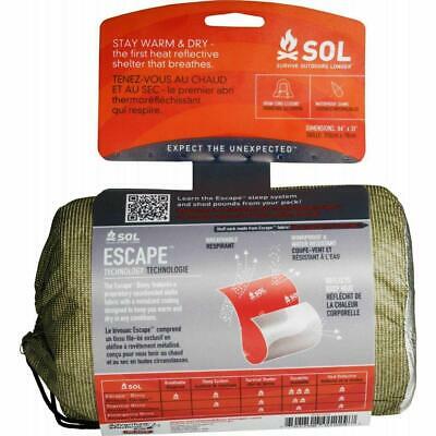 Adventure Medical Kits SOL Escape Bivvy OD Green Waterproof/Breathable Shelter