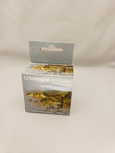 Trangia Brass Spirit Burner Denatured Alcohol Stove w/Simmering Ring & Lid B25