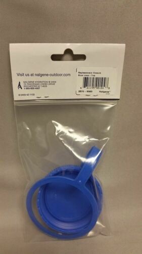 Nalgene Loop Top Replacement Lid/Cap for Wide Mouth 63mm 32oz Bottle Blue