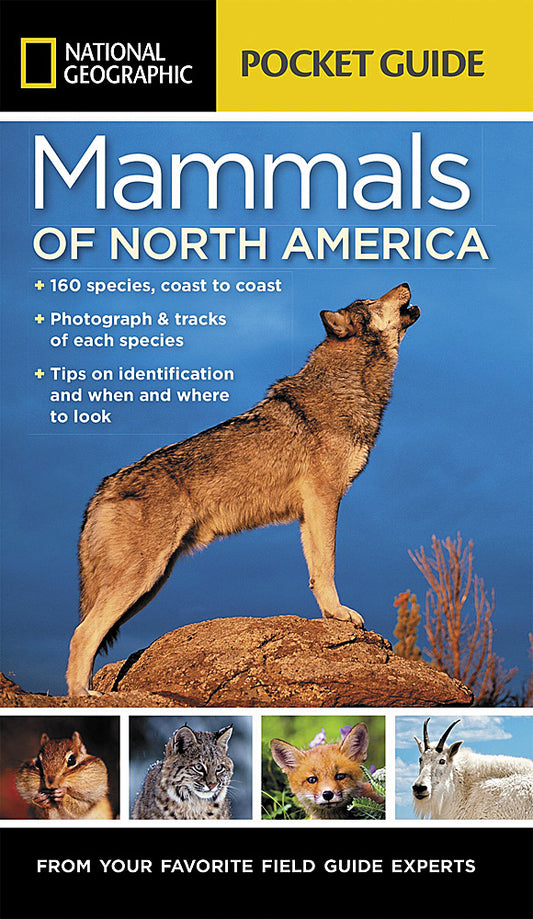 National Geographic Pocket Guide to the Mammals of North America Book BK26216480