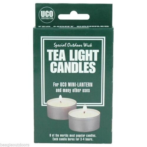 UCO Citronella Tea light Candles for UCO Mini Candle Lantern 6-Pack