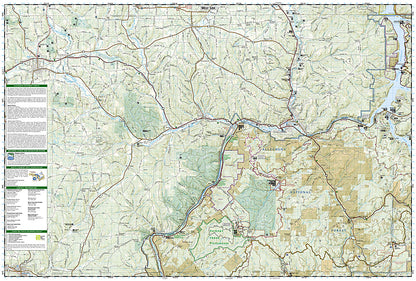 National Geographic Allegheny Nat Forest Map Pack Bundle TI01021245B