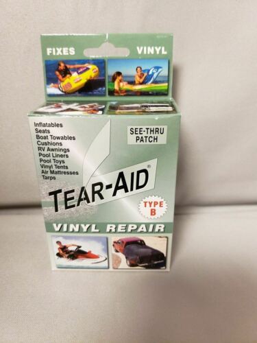 Tear-Aid Patch Kit w/Tape, Patches & Alcohol Prep Type B - All Vinyl Repair