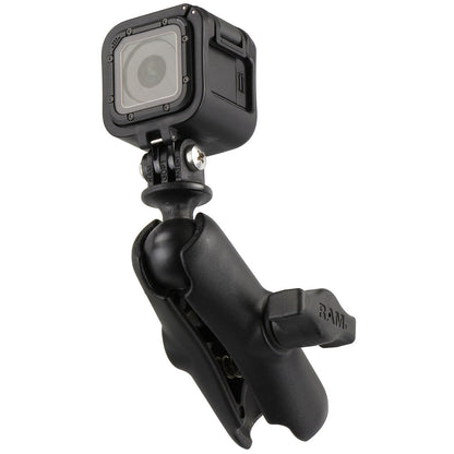 RAM Mount GoPro Hero Adapter with Double Socket Arm [RAM-B-202-GOP1-201U]