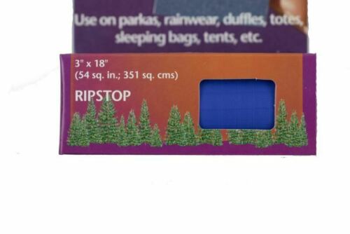Kenyon K-Tape 3" x 18" Royal Blue Ripstop Nylon Adhesive-Backed Repair Tape