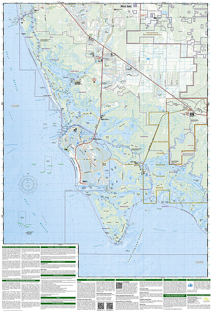 National Geographic Trails Illustrated FL Marco Island/Ten Thousand ISL Map TI00000402