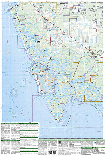 National Geographic Trails Illustrated FL Marco Island/Ten Thousand ISL Map TI00000402