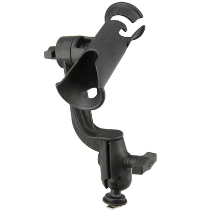 RAM Mount RAM Tube Jr. Fishing Rod Holder with RAM-ROD Revolution Ratchet/Socket System and Track Ball Base [RAP-390-RB-TRA1U]