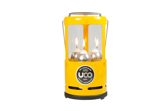 UCO Candle Lantern Powder Coated Yellow C-C-STD