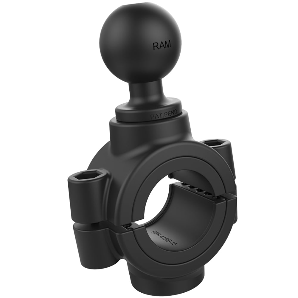 RAM Mount Torque 1-1/2" - 2" Diameter Rail Base with 1.5" Pin-Lock Ball [RAM-351-415-15-2U]