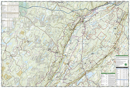 National Geographic NJ/PA Delaware Water Gap Trail Trails Illustrated Map TI00000737