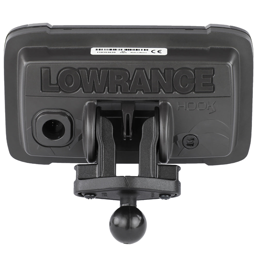 RAM Mount B Size 1" Fishfinder Ball Adapter for the Lowrance Hook2 Series [RAM-B-202-LO12]