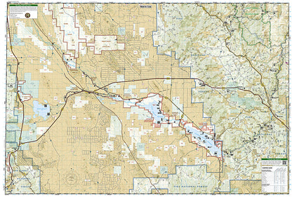 National Geographic CO Elevenmile Canyon, South Park Trails Illustrated Map TI00000152