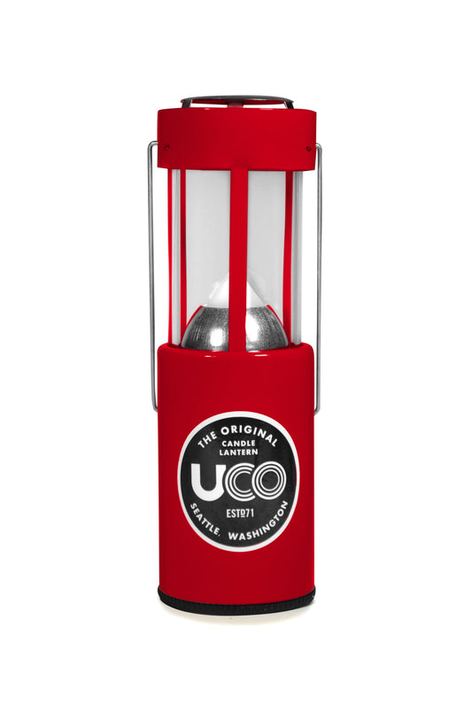 UCO Original Candle Lantern Powder Coated Red L-C-STD