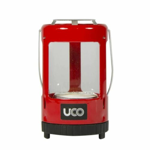 UCO Mini Aluminum Candle Lantern Red - Tealight Candle Light & Warmth in Tent