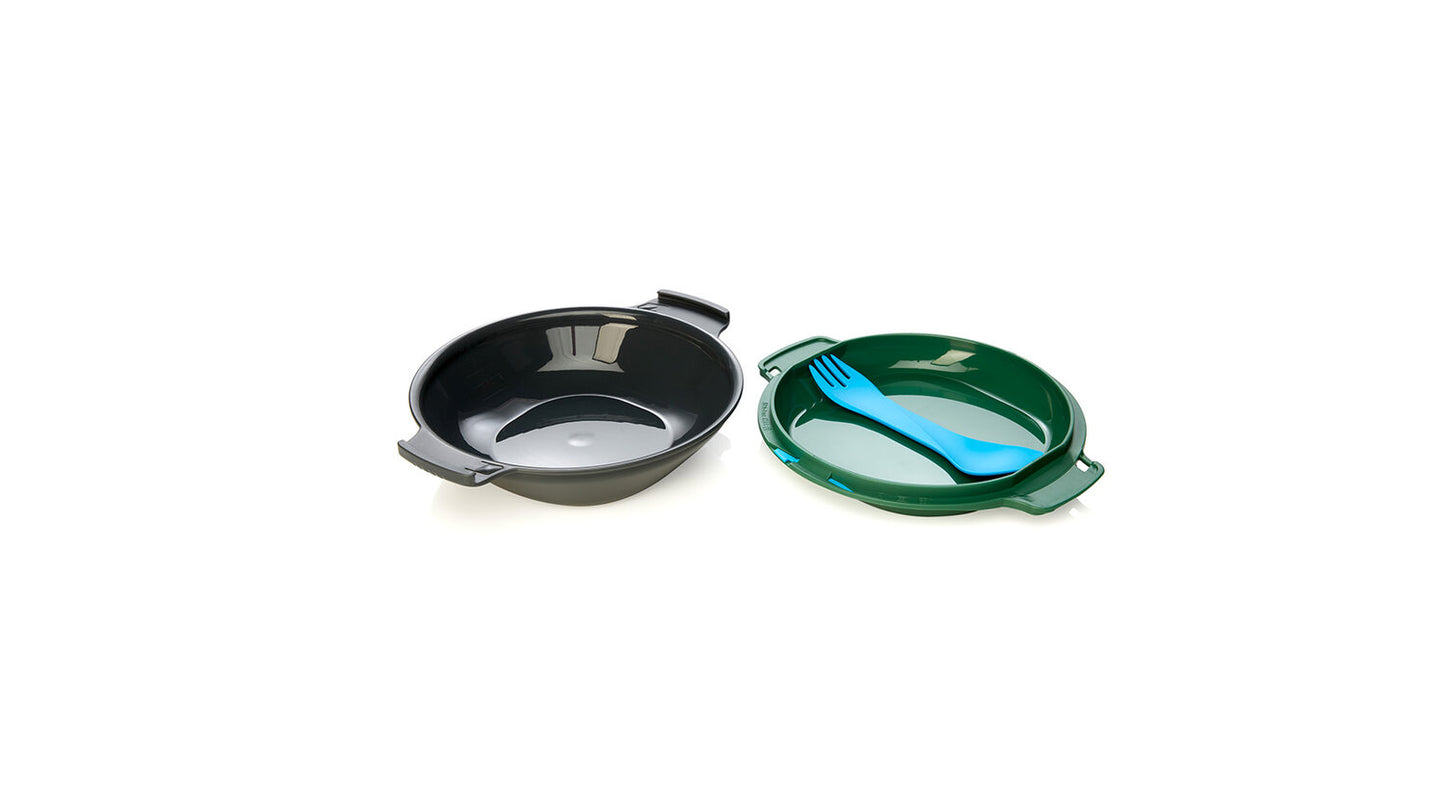 Humangear GoKit Light Mess Kit Charcoal / Green HG0641