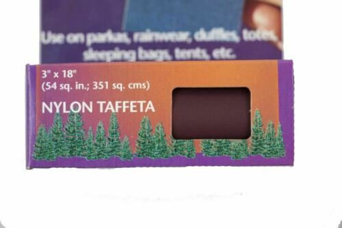 Kenyon K-Tape 3" x 18" Burgundy Taffeta Nylon Adhesive-Backed Repair Tape