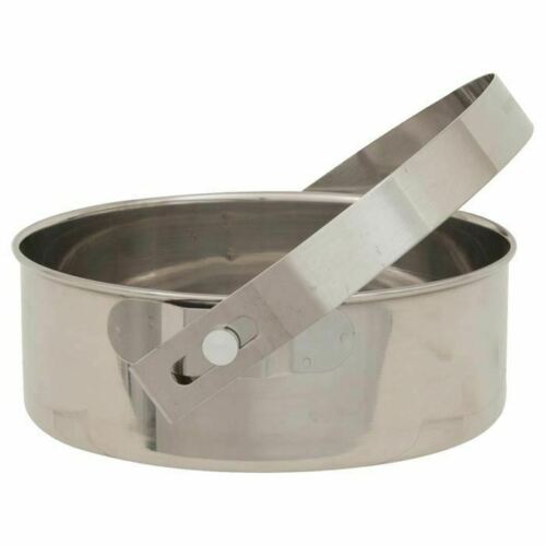 Olicamp Deluxe Stainless Steel Mess Kit w/Fry Pan-Pot w/Lid-Dish-Cutlery-Cups