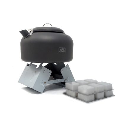 Esbit Folding Large Pocket Stove w/12 Solid 14g Fuel Tablets E-STOVE-12X14L