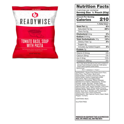 ReadyWise Emergency Food Supply Favorites 01-016