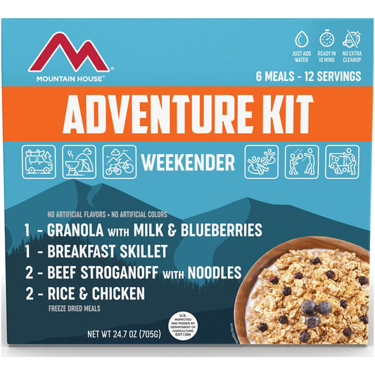 Mountain House Adventure Weekender Kit 82607