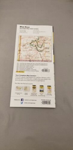 Blue River Fishing & River Recreation Map Guide 2310