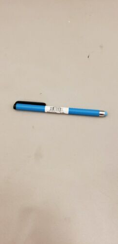 Atomic Micro Slim Blue Stylus for Smart Phone/Tablet w/Rubber Tip & Pocket Clip