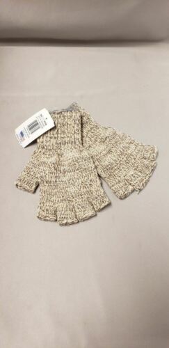 Newberry Knitting Wool/Nylon Blend Fingerless Ragg Gloves Pair Size L Glove