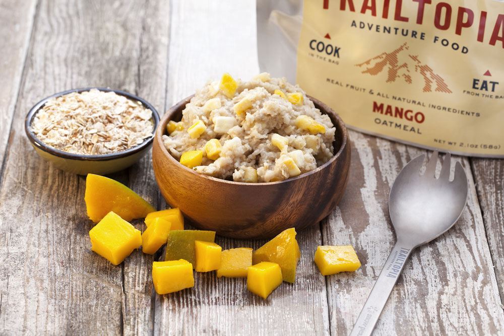 Trailtopia Mango Oatmeal 1 Serving
