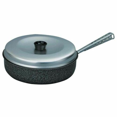 Trangia Aluminum 7.8" Gourmet Non-Stick Fry Pan w/Lid & Folding Handle 726