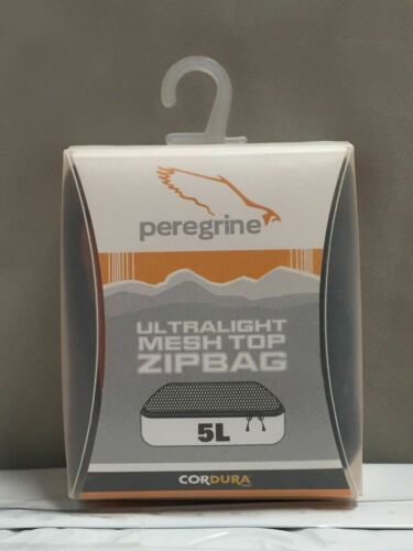 Peregrine Ultralight Mesh-Top Small Zipbag Storage Bag / Sack Orange 329197