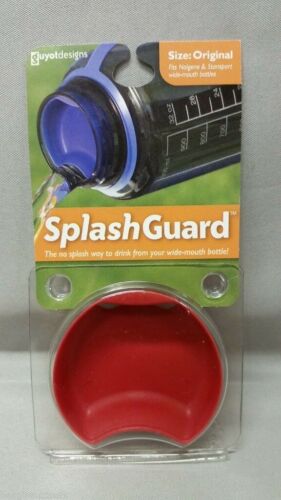 Guyot Designs Splashguard Bottle Sipper Insert Red for Nalgene/Camelbak