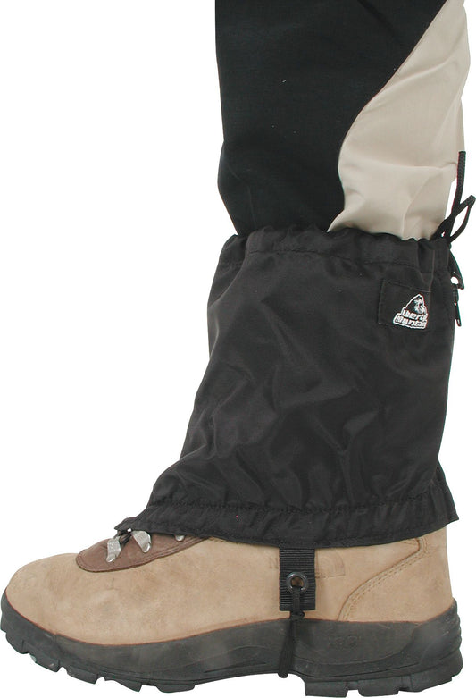 Liberty Mountain 6" Nylon Black Ankle Gaiter Ultralight Waterproof Gaiters