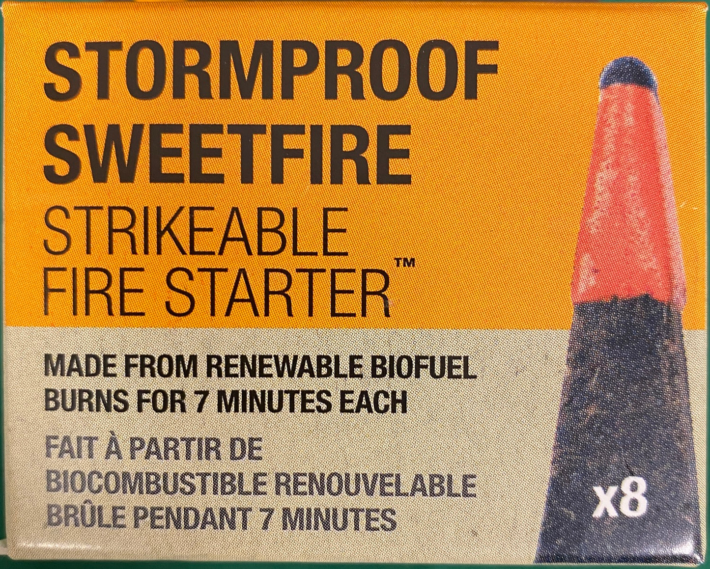 UCO Stormproof Sweetfire Firestarter 8-Pack MT-SM-SF8P