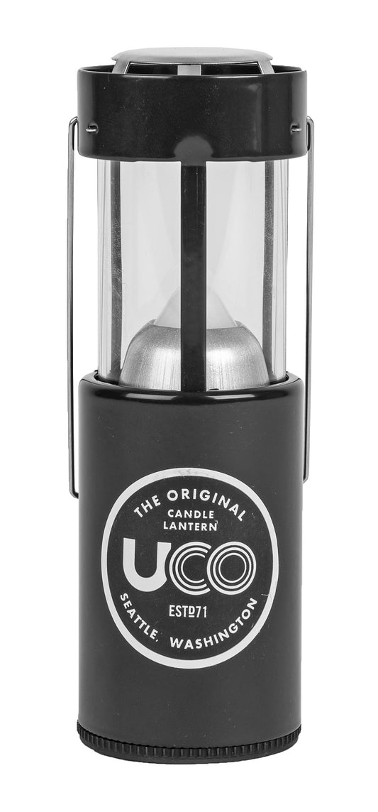 UCO Original Candle Lantern Aluminum Painted Grey (Black) L-C-STD
